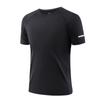 Playera Promocional de Maratón de Seda de Hielo Cuello Redondo Manga Corta para Evento de Equipo Secado Rápido Camiseta Personalizada con Logo para Evento