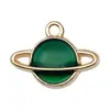 20 Tipos de Pingentes de Liga Verde com Gotejamento de Óleo, Brincos de Coração de Cacto, Pulseiras, Acessórios para Joias Artesanais DIY