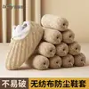 Cubrezapatos Desechables No Tejidos con Relieve para Uso Doméstico Interior Resistentes al Desgaste Antideslizantes Impermeables Cubrezapatos Extra Gruesos para Uso Repetido en el Hogar