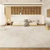 Tapete para Sala de Estar, Lavável e Limpável, Sofá Estilo Creme, Tapete para Chão de Quarto, Luxo Leve, Alta Qualidade, Impermeável, Resistente a Manchas, Tapete de Quarto