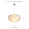 Lustre de quarto nórdico Internet Celebridade Homestay Moderno Simples Pinha Flor Nuvem Pétala Menina Crianças Lâmpadas Quentes