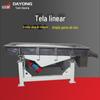 Peneira em pó peneira vibratória linear equipamento de seleção de esferas de aço saída grande peneira linear de pó de minério de ferro peneira vibratória automática