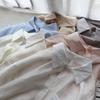 Volumen de ventas ~ [que positivo] 2025 primavera y verano nueva versión grande coreana de la camisa fina de manga larga para protección solar 9948