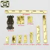 Caja de Embalaje Bisagra Bisagra Piano Bisagra Larga 200mm Bisagra Plana Superficie Electrochapada Oro 089