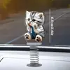 Novo Encantador Acrílico Plano Animal Fofo Mola Suporte para Espelho Retrovisor de Carro Mochila ou Chaveiro da Amazon