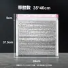 Bolsa Isotérmica Desechable para Llevar, Papel de Aluminio Engrosado para Empaque de Barbacoa, Bolsa de Empaque de Papel de Aluminio Extra Grueso