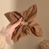 Bufanda Cuadrada de Cuadros Azules Coreana con Lazo, Goma para el Cabello, Diadema de Alta Gama para Mujer, Cuerda para el Cabello, Diadema de Moda, Accesorios para el Cabello