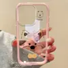 Adequado para capa de celular Oppo Reno15, design criativo de ponta para mulheres, proteção de borda total para Reno14, linhas de desenho animado, estilo West Highland