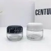 En stock Botella de Crema para Ojos de Pan 20g Botella de Crema Facial con Tapa de Arco 30g Tarro de Vidrio Esmerilado para Crema Cosméticos 50g