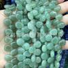 10*12mm ágata cristal agujero horizontal gotas de agua cuentas sueltas diy accesorios para pulsera collar gotas de agua planas semiacabadas