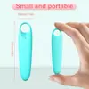Anillo Vibrador de Silicona para Mujeres, Vibrador Recargable de 12 Frecuencias, Dispositivo Estimulante, Envío Directo
