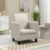 Sofá individual para sala de estar Sofá pequeño de tela simple para dormitorio Silla de sofá Silla de oficina para computadora Cafetería Sofá pequeño