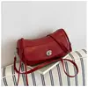Bolsa Quadrada Pequena de Nicho de Luxo Feminina Outono/Inverno 2026 Nova Super Quente Bolsa de Ombro Único Sob o Braço Bolsa Transversal de Luxo
