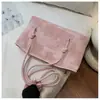Bolsa de Ombro/Axila para Comutador de Moda Transfronteiriça 2026 Nova Grande Capacidade Color Block Bolsa de Mão Simples Versátil Bolsa Tote