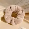 Círculo de Pelo de Felpa Círculo Intestinal Grande Hada Otoño e Invierno Nuevo Ins Cuerda Dulce para la Cabeza Sencilla para Mujer Todo Fósforo Tocado Femenino Cuerda para el Cabello
