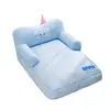 Sofá-cama com Encosto Respirável de Elefante de Desenho Animado para Primavera/Verão para Cães Pequenos e Médios, Cama Refrescante para Pets
