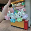 Nuevo Llavero de Oso Electroplateado de Moda, Lindo Colgante de Conejito y Cachorro, Decoración para Bolso, Juguete para Niños