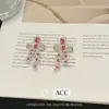 Aretes de Flor de Mariposa Azul para Mujer Venta Caliente Nuevo Diseño de Nicho Moda de Gama Alta Lujo Accesible Elegantes Versátiles
