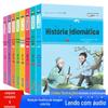 Uma coleção completa de expressões idiomáticas e histórias, 8 volumes com ilustrações coloridas, versão audiovisual, clássicos chineses para crianças, 1º ano, 2º ano, 3º ano, materiais de leitura extracurricular