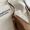 Bolso de Terciopelo para Axila para Ir al Trabajo, Bolso Minimalista de Gran Capacidad para Mujer, Nuevo Bolso Tote de Hombro Único de Moda 2025
