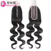 Mecha de cabelo 2X6 Europa e Estados Unidos acessórios de cabelo de cabelo real transfronteiriços fecho de cabelo humano corpo reto 2*6