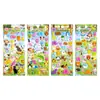 SL-VP mariposa insecto pegatinas de burbujas pegatinas para niños jardín de infantes recompensa de educación temprana pasta pegatinas DIY para bebés