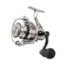 Carretilha de Pesca Spinning Transfronteiriça, Vara de Pesca para Iscas All-Metal, Carretilha de Pesca para Arremesso de Longa Distância, Carretilha de Pesca de Uso Geral All-Metal, Carretilha de Pesca All-Metal