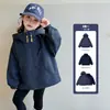 Roupas de exterior para meninas, nova coleção primavera/outono 2026, blusas de outono estilosas e casuais para crianças, jaquetas de outono da moda para bebês meninas