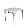 Puesto portátil para exteriores moldeo por soplado 86 mesa cuadrada plegable mesa de comedor plegable para el hogar mesa de comedor pequeña mesa simple de plástico ajustable