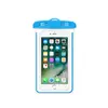 Venta al por mayor de fábrica bolsa impermeable transparente de PVC para teléfono móvil natación fotografía buceo cubierta impermeable para teléfono móvil LOGOTIPO imprimible