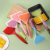 Espátula para Tamagoyaki Espátula de Silicone para Panqueca Resistente a Altas Temperaturas Antiaderente Raspador de Frutas para Panqueca e Assar Espátula Doméstica de Cozinha