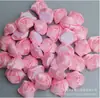 Flores de Capullos de Rosa Tridimensionales de 5 cm Transfronterizos Capullos de Flor de Rosa de Cinta de 2.5 cm Accesorios para Ramo DIY Flores