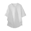 Camiseta de Algodão Puro de Manga Curta Estilo Americano Pesado para Homens, Verão 2026, Corte Solto, Respirável, Casual, Camiseta com Silhueta Relaxada