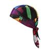 Chapéu pirata camuflado com turbante respirável que absorve o suor, longo, com cadarço, para corrida ao ar livre, em seda gelada, para guiar o suor