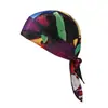 Esportes Equipamento macio Ciclismo Esportes ao ar livre Chapéu Turbante respirável de secagem rápida Proteção solar Chapéu pirata Chapéu pequeno impresso Chapelaria