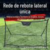 Single-sided futebol rebote net 1x1.5m tênis rede de rebote treino net back ball e pass factory vendas diretas