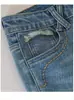 Jeans acampanados de color claro para mujer, 2026 nuevos de primavera-verano, delgados, de cintura alta, elásticos, adelgazantes, rectos, holgados, de campana