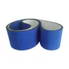 Cinta transportadora de esponja de tela azul especial para máquinas etiquetadoras, cinta transportadora de sujeción de botellas en rollo, grosor personalizable, cinta circular