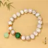 Xingyue Bodhi DIY Jinling Jade Condensado Pulseira Especificações 1.0 Pulseira de Círculo Único Estilo Étnico Joias Acessórios para Mãos Fabricante