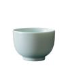 Taza personal de porcelana de jade blanco del horno Ru se puede abrir para levantar taza individual de té kung fu de cerámica grande taza maestra china tazón de té pequeño