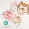 Pañuelo Triangular para Cabeza de Niña Bufanda de Cuello para Niña 2025 Nuevo Estilo Bufanda Cálida a Prueba de Viento para Bebé Pañuelo de Seda