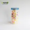 Lata Plástica Transparente Espiral Boca 85mm 900ml Embalagem de Armazenamento para Chá Aromatizado, Oleaginosas e Grãos Diversos Lata Selada Lata de Plástico Pet