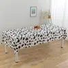 Manteles de Fiesta Desechables de PEVA Estampados al por Mayor en Stock para Decoraciones de Cumpleaños y Fiestas Navideñas, Venta Caliente Transfronteriza