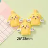 Dibujos animados Conejo Gato Kawa Accesorios de Resina diy Pegamento de Crema Funda de Teléfono Llavero Cuerda para el Cabello Pulsera
