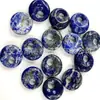 Venta caliente transfronteriza gema natural Ágata de cristal 18 mm hebilla de seguridad pendientes colgantes accesorios de joyería DIY