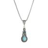 Conjunto de Brincos Europeus e Americanos com Novo Padrão Retrô, Azul, com Strass Incrustados, Turquesa, Boêmios, Personalizados