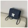 Bolso pequeño transfronterizo de mezclilla con pedrería para mujer, nuevo diseño de nicho, bolso bandolera de cadena, bolso de hombro y cruzado versátil casual