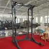 Equipo de Gimnasio Profesional: Rack de Sentadillas y Press de Banca Estilo Hummer, Rack Integrado Comercial para Mancuernas y Barras, Multifuncional para Uso Doméstico