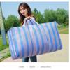 Bolsa de Mudanza de Artefactos Bolsa de Mudanza Gran Capacidad Paquete de Envío Equipaje Bolsa Tejida Engrosada Bolsa de Embalaje Bolsa de Piel de Serpiente