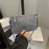 Bolso Ins para Mujer 2024 Nuevo Estilo Coreano Versátil Nuevo Bolso Cruzado con Cadena Bolso de Letras Mágicas Bolso Cuadrado Pequeño de Alta Gama